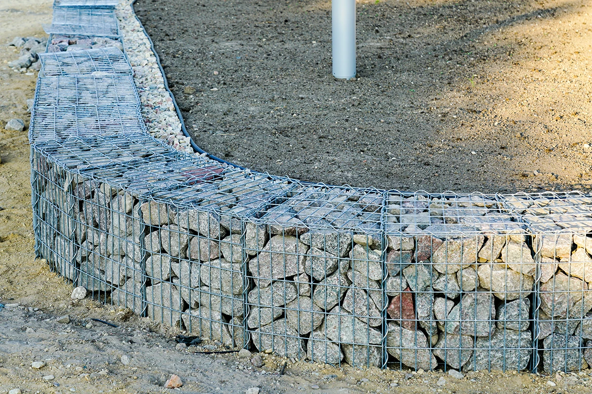gabion box งานกำแพงกันดิน
