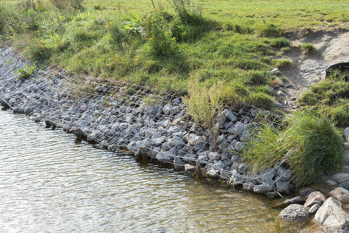 กล่อง mattress งานป้องกันตลิ่ง